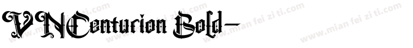 VNCenturion Bold字体转换